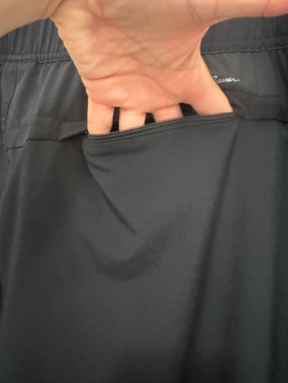 Eddie Bauer Black Straight-Leg Pull-On Pants - Picture 12 of 13